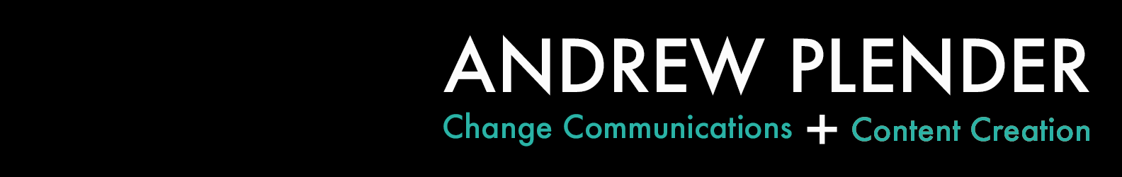 Andrew Plender: Change Communications + Content Creation